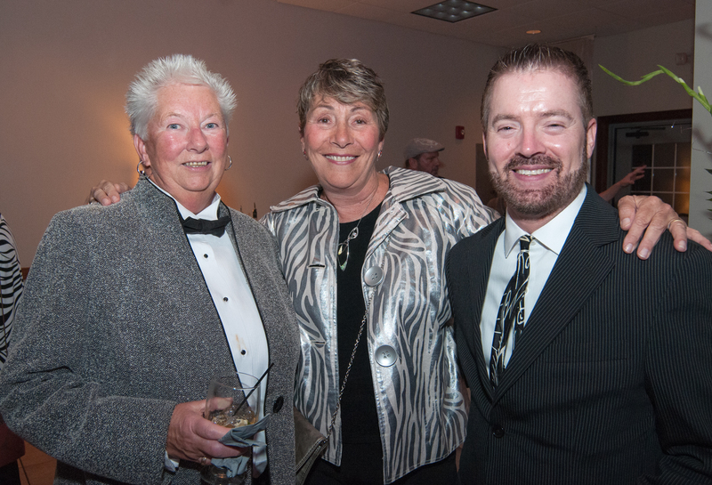 Nancy Hewish, (l-r) Dottie Cirelli and Dan Foskey talk about the organization and all it contributes to the community. BY DENY HOWETH